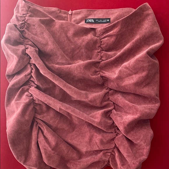 Zara Pink Bubble Mini Skirt for Night Out - Picture 4 of 6